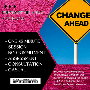 Work With Me 1 Pre-Contemplation Package